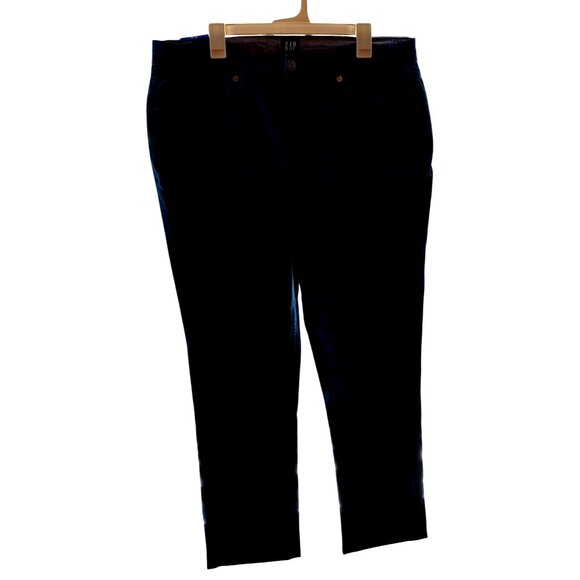 Gap Mens 5 Pocket Pants 38x30 Majolica Blue Cotton Blend - Picture 1 of 4
